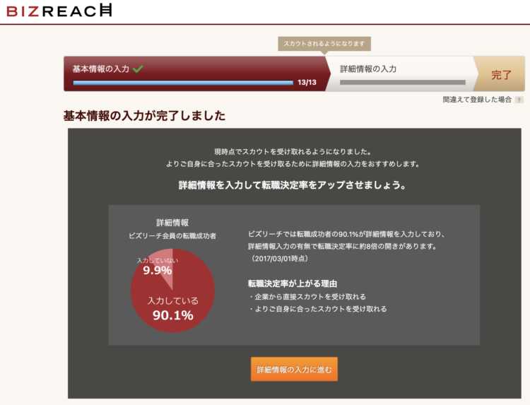 年収や業種などの希望条件や今までの保有資格・どんな働き方をしたいかなど詳細情報を入力