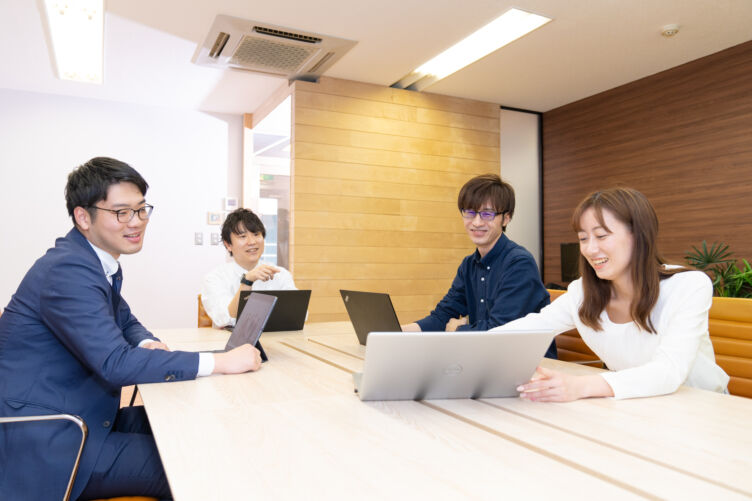 株式会社コーボーの社内風景