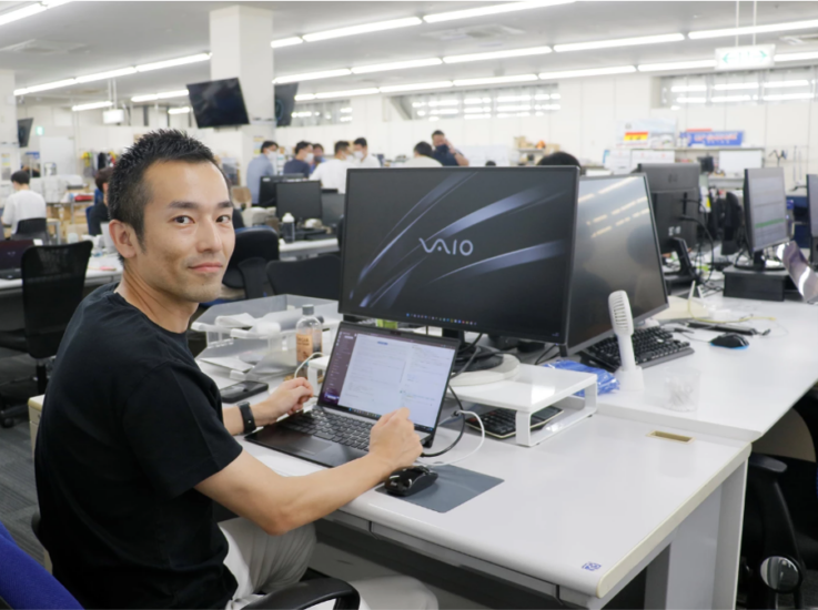 事業部長・高橋さんの仕事風景