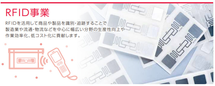 小林クリエイト株式会社のRFID事業のイメージ画像