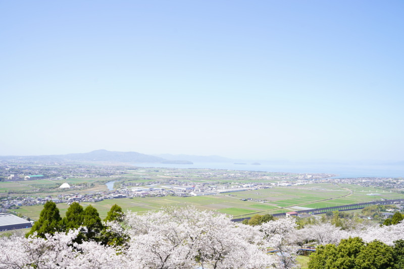 出水市内の景色