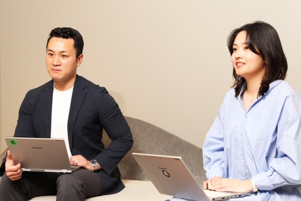 兼松株式会社の上森さんと大谷さん