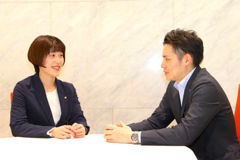 京都中央信用金庫の稲葉さんと牧野さん