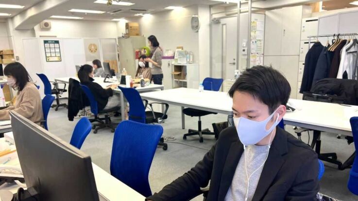 株式会社ラフールの社内の様子