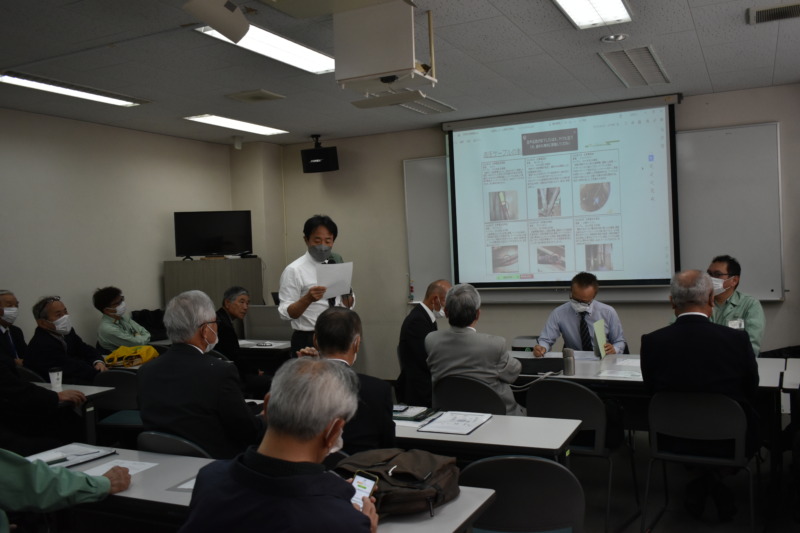 株式会社日本電気保安協会の定例会風景