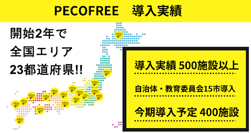 株式会社PECOFREEのサービス「ペコフリー」の導入実績