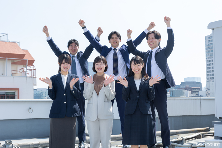 スカイコート株式会社の若手社員