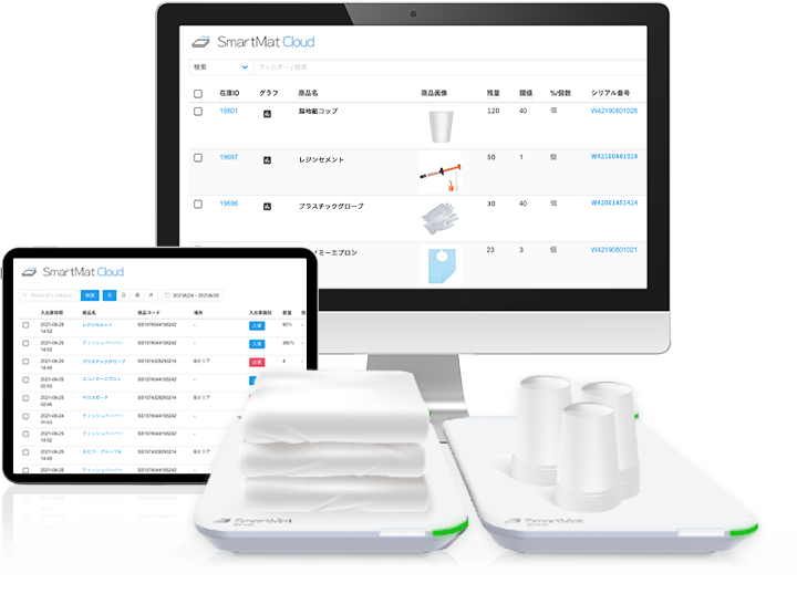 スマートマットクラウドのサービスイメージ
