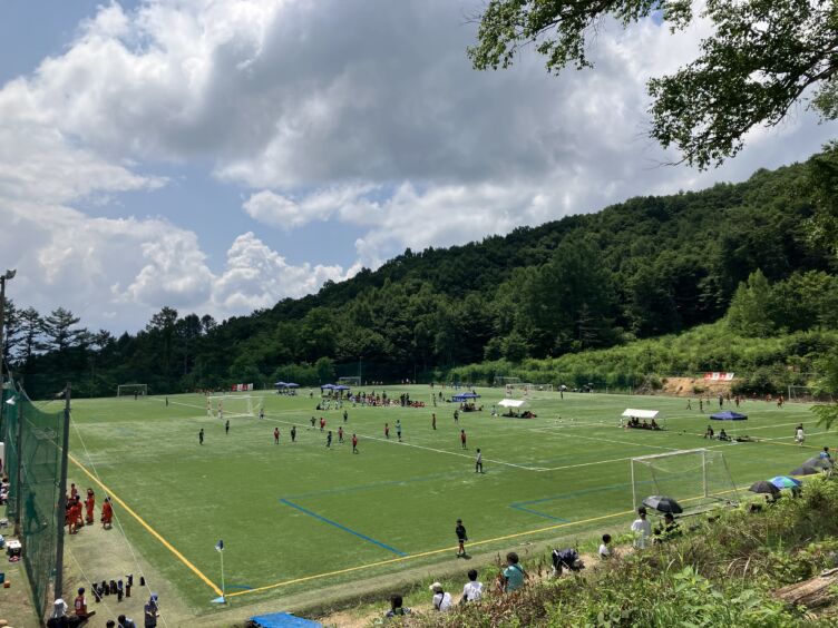 スポーツマネジメント株式会社開催のサッカーイベントのようす