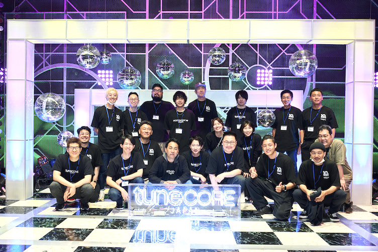 TuneCore Japanで成長する音楽好きの若手エンジニア。提携するフジロックへはみんなで参戦