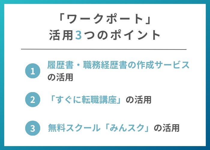 ワークポートを上手に活用するポイント