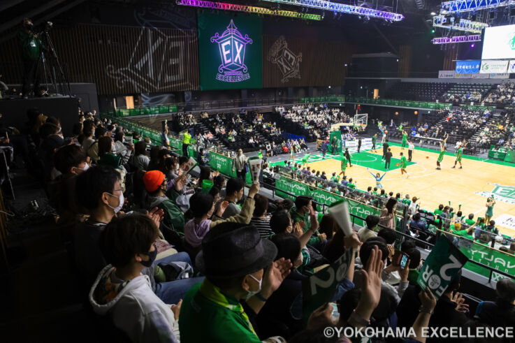 横浜エクセレンスの試合風景