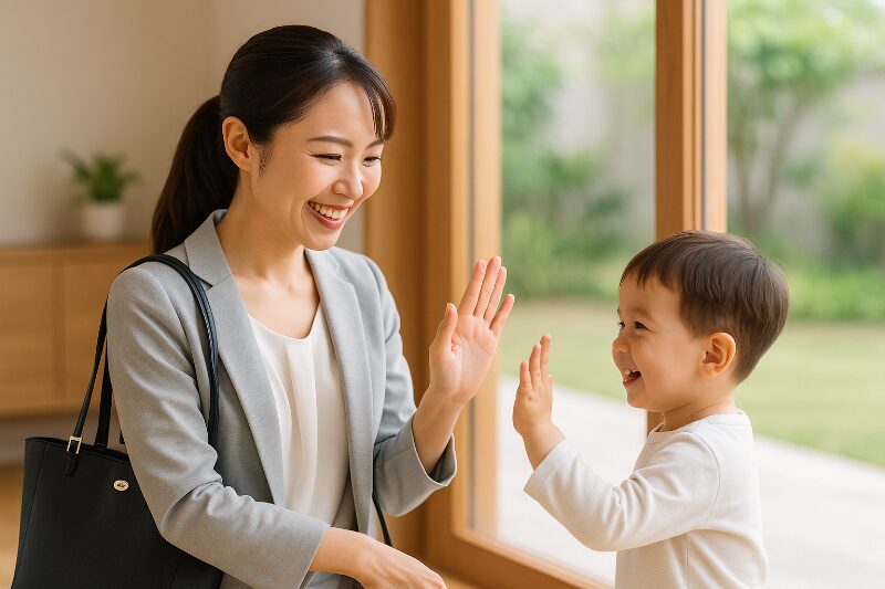 子育て世代の働く女性